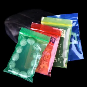 कस्टम Resealable रंगीन 4*6 Ldpe मिनी ज़िप ताला खाद्य Bolsas पैकेजिंग के लिए Ziplock बैग प्लास्टिक Baggies बैग बिक्री