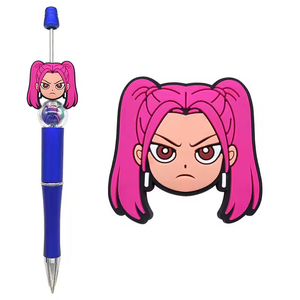 ลูกปัดซิลิโคนสำหรับตกแต่งปากกา ลายการ์ตูนเกาหลี วงเค<span class=keywords><strong>ป๊</strong></span><span class=keywords><strong>อป</strong></span> อนิเมะ ดีไซน์น่ารัก ถอดเปลี่ยนได้ สำหรับงาน DIY  ขายส่ง - Product Image 3