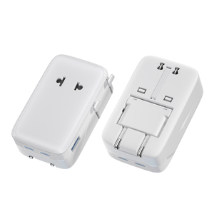 อะแดปเตอร์สำหรับเดินทางอเนกประสงค์นาโนขนาด25W อเนกประสงค์ขนาดบางพิเศษใช้ชาร์จไฟสำหรับเดินทางทั่วโลก - Product Image 1