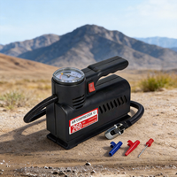 Efficient Branded Portable Inflator with Real Time Pressure Monitoring for Emergency Flat Tire Repairs During Travel Journeys