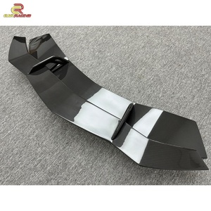 สปอยเลอร์หลังคาร์บอนไฟเบอร์แบบแห้งสไตล์ Vorstein สำหรับรถยนต์แลมโบกินี อาเวนทาดอร์ LP700 ปี 2011-2015 ชุดแต่งคาร์บอนปีกหลัง - Product Image 4