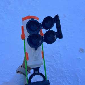 Penjualan laris 2024 Kit mainan Pembuat bola salju mainan salju luar ruangan musim dingin dengan klip alat pembuat bola salju Blaster Gun Snowball - Product Image 4