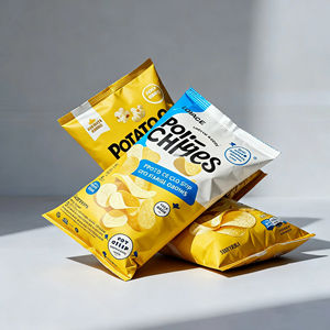 Custom Design Moisture Proof MOPP <b>Laminated</b> Stand up <b>Pouch</b> Bags Back Side Seal Zipper Top Food Grade Gravure/Digital Printing - Product Image 3