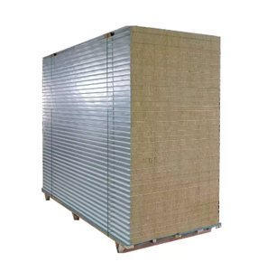 Pannelli Isolanti Termici ad Alte Prestazioni per Contenitori di Accumulo Energetico in <span class=keywords><strong>Brasile</strong></span>, Pannello Sandwich in Lana di Roccia - Product Image 3