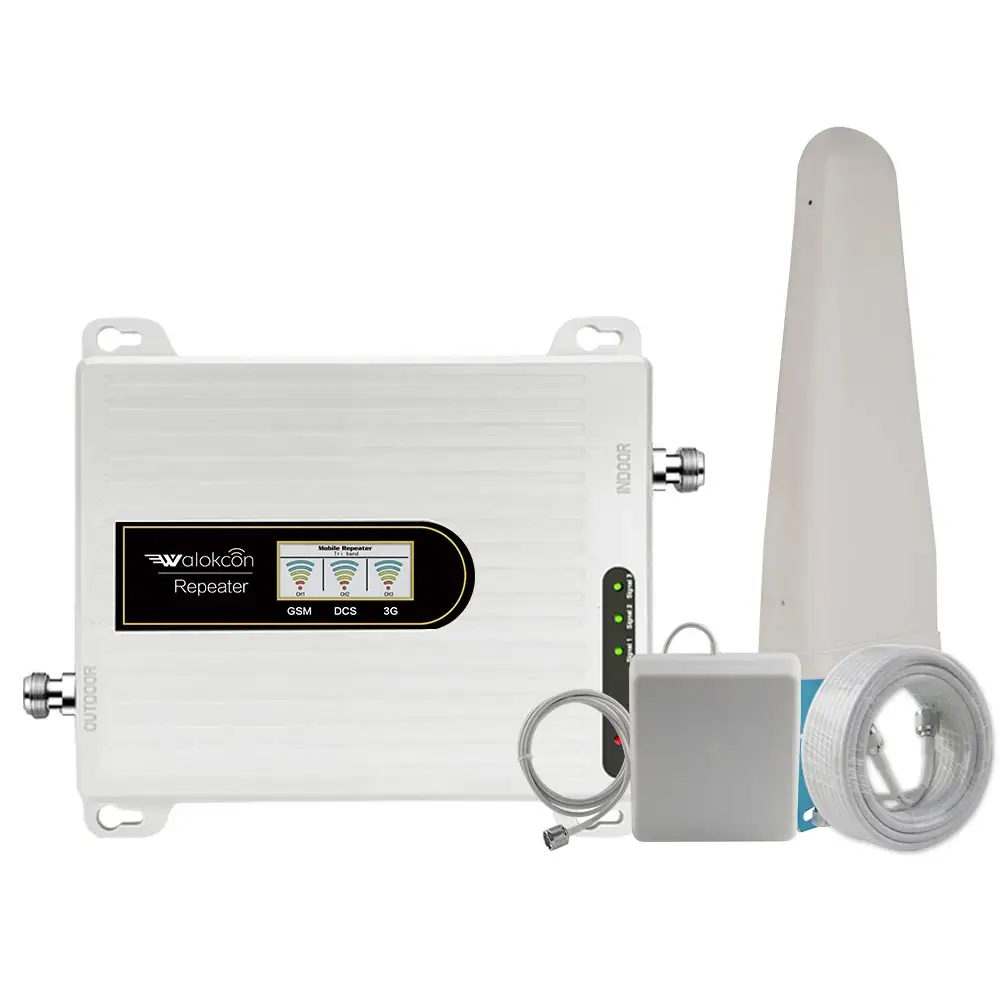 Penguat Sinyal Ponsel 4G Gsm 2G 3G 4G, Repeater Telepon Seluler Amplifier Gsm 3G Internet Mobile