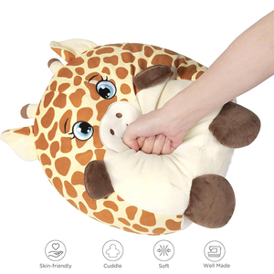 Oreiller en <span class=keywords><strong>peluche</strong></span> girafe doux et mignon U854 <span class=keywords><strong>Peluche</strong></span> pelucheuse animaux pelucheux en <span class=keywords><strong>peluche</strong></span> gros yeux girafe jouet anniversaires noël pour enfants - Product Image 3