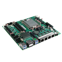 Carte mère micro ITX Intel Q670 pour pare-feu NAS, LGA1700, 4 ports LAN 2.5G, 8 ports SATA, 1 port PCIe 4x, 8 baies, DDR5, compatible 12e, 13e et 14e génération