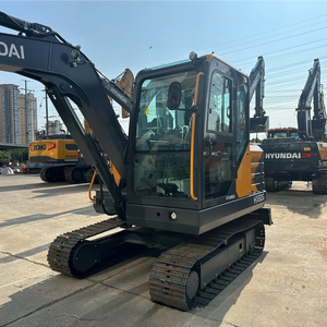 Excavadora usada importada de Corea Hyundai HX60G Mini Excavadora hidráulica sobre orugas HX80 HX80G HX130 con EPA CE para Venta barata - Product Image 2