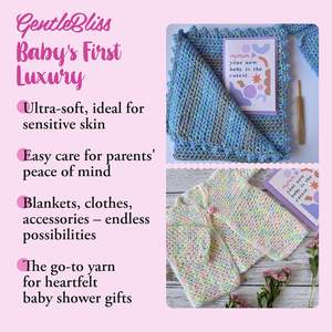 Fil de crochet en laine de coton de lait doux à 4 brins pour débutants matériel de bricolage à tricoter à la main pour poupée écharpe pour bébé fil Crochet - Product Image 6