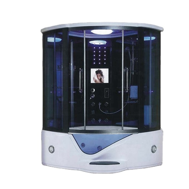 Luxury Enclosed Steam Sauna Room Spa Combined Indoor Bath Shower Kit Whirlpool Tub Shower Cabin With Massage