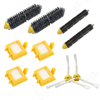 Kit d'accessoires de remplacement pour aspirateur 700 - Batterie électrique, filtre HEPA, brosse principale, brosse latérale, voiture