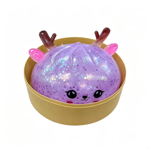 Juguete de Reno Navideño para Apretar, 15CM, Grande, Tipo Dumpling, Squishy, Antiestrés, para Amasar y Aliviar el Estrés - Product Image 3