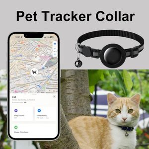 Collar Localizador para Gatos YGHFC, Negro, Impermeable, con Bluetooth y GPS, Solo para Apple Find My iOS, Localizador de Mascotas con Etiqueta de Identificación - Product Image 6