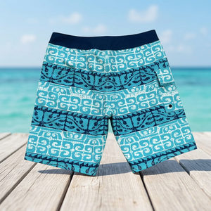 Shorts de badminton pour hommes avec logo personnalisé, mélange de nylon et de spandex à séchage rapide pour l'entraînement sportif - Product Image 2