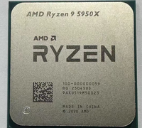 Processeur AMD Ryzen 7 5600X 5600G 5600 5500 5700X3D 5800X 5950X 5700G 5700X 5800X3D 6 cœurs 12 threads