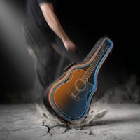 Jinchuan - Funda de Guitarra Acolchada Impermeable de 15 mm, Fabricada en Oxford, para Guitarra Acústica y Clásica, Precio de Fábrica OEM