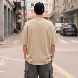 Wholesale Streetwear Oversized T Shirt Custom Heavyweight Cotton Graphic Tee Drop Shoulder Men Vintage Clothing Unisex <b>TShirt</b> - Product Image 3