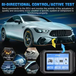 XTOOL X100MAX 2 Scanner de diagnostic automobile Outil J2534 ECM Programmeur de clé à distance IMMO avec KC501 FCA 9,7 pouces 4G+128G - Product Image 1