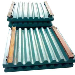 Piastra Fissa per Frantoio a Mascelle in Acciaio ad Alto Contenuto di Manganese, Ricambio Antiusura <span class=keywords><strong>C96</strong></span> per Estrazione Mineraria - Product Image 3