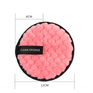 Tampons démaquillants réutilisables, ronds, double face, lavables, éponge douce pour le nettoyage du visage, tampon démaquillant pour le visage - Product Image 3