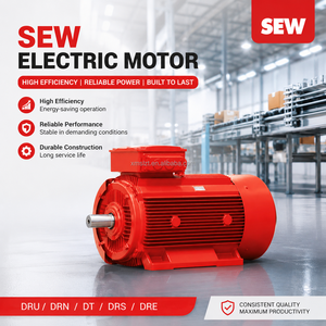 Moteur asynchrone triphasé SEW EURODRIVE <span class=keywords><strong>DRN</strong></span>/DRS 250M4 55kW 4 pôles IE3 B3 400V 1482 tr/min robuste à montage sur pied IP54 - Product Image 1