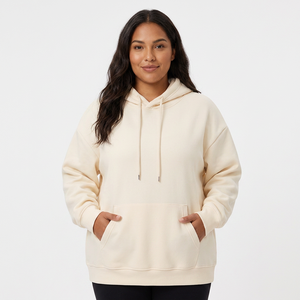 Sweat-shirt à capuche de luxe d'hiver en molleton perlé effet goutte, 100% coton biologique, fermeture éclair, imprimé numérique, streetwear écologique, fabrication usine - Product Image 2