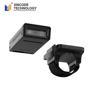 Lecteur de codes-barres portable sans fil Xincode 1D 2D 2.4G <span class=keywords><strong>Mini</strong></span> Ring QR pour inventaire, lecteur de codes-barres de poche X-690B - Product Image 5