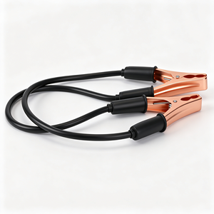 Cables de Arranque de Emergencia para Vehículos, de Alta Resistencia, con <span class=keywords><strong>Pinzas</strong></span> de Cocodrilo de Cobre Puro, para Carga de Baterías de Automóviles - Product Image 1