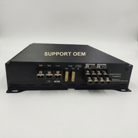 Amplificateur de voiture puissant 4 canaux 1000W max, système audio stéréo classe AB, prend en charge la personnalisation OEM/ODM, durable, GM-E004