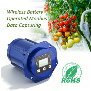 Moniteur environnemental multiparamètres sans fil, alimenté par batterie, Modbus 4G, pour l'industrie de l'aquaculture, enregistreur d'acquisition de données - Product Image 1