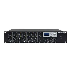 Thinuna PP-6284 II Professional 8x4 Audio Mixer Matrix Host PA Sound System Complete Power Amplifier Matrix Mixing Amplifier