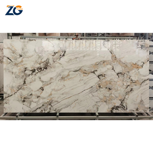 ZGSTONE diseña losas de piedra sinterizada artificial con brillo para encimeras de mesa de 1600*3200, paredes interiores, piedra sinterizada, encimeras de gran formato. - Product Image 3