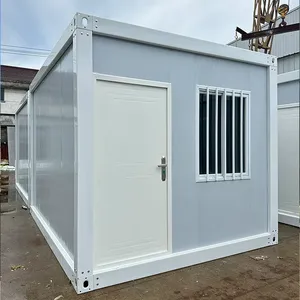 Maison conteneur de 20 pieds, préfabriquée et amovible, fabriquée en Chine, villa conteneur, maison mobile, bureau, petite maison - Product Image 2