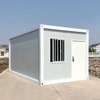 Maison mobile moderne de luxe de 20 pieds certifiée CE, mini-cottage industriel, préfabriquée, tiny casas contenedor, panneau sandwich détachable