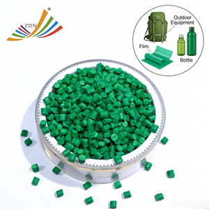 Masterbatch vert antibactérien, inhibe l'E. <span class=keywords><strong>coli</strong></span> et le Staphylococcus, idéal pour les produits médicaux et sanitaires - Product Image 1