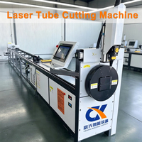 Coupe-tube laser à fibre CNC mini portable, 1500W et 3000W, adapté à l'acier inoxydable, facile à utiliser