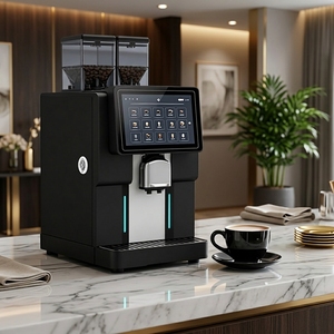 เครื่องชงกาแฟเอสเพรสโซ่อัตโนมัติ พร้อมหน้าจออัจฉริยะขนาด 10 นิ้ว หม้อต้มคู่ และใช้งานเชิงพาณิชย์ได้ - Product Image 3