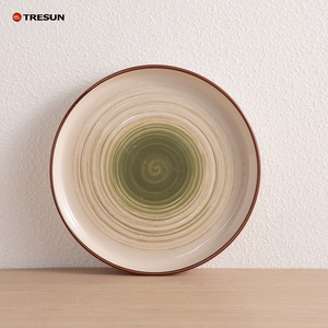 TRESUN china factory <b>cheap</b> oem price premium quality microwave dishwasher safe handpainted ceramic stoneware dinnerware <b>set</b> - Product Image 2