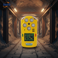 Moniteur de gaz de sécurité pour l'exploitation minière avec boîtier étanche à la poussière IP65 et poignée antidérapante pour environnements souterrains difficiles