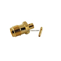 Câble coaxial semi-rigide RG405 de 0,86 pouce, antenne électrique étanche, connecteur coaxial RF femelle SMA droit