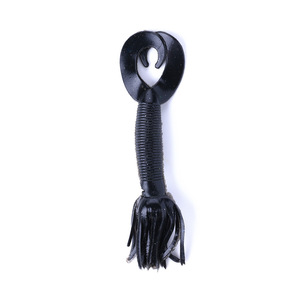 Señuelo Biónico Artificial Suave, <span class=keywords><strong>Gusano</strong></span> <span class=keywords><strong>de</strong></span> <span class=keywords><strong>Col</strong></span> Blanco con Doble Cola Flotante, Paquete <span class=keywords><strong>de</strong></span> 5 Sin Anzuelos para Pesca <span class=keywords><strong>de</strong></span> Marlín en Río - Product Image 1