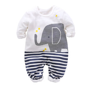 Combinaisons pour bébé garçon et fille, 100% coton, manches longues, pyjamas pour nourrissons, nouvelle collection 2018 - Product Image 3