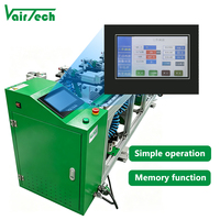 Machine de poinçonnage CNC à cinq cylindres, machine de production de grilles d'aération, ligne de production automatique CNC à positionnement haute efficacité