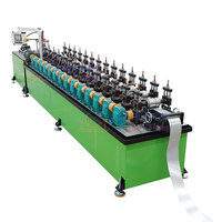 LIMING Fullauto Machine de formage de rouleaux de goujons et chenilles pour cloisons sèches Gypse Cloisons sèches Paitition Frame Manufacturing C U Profiles Machine