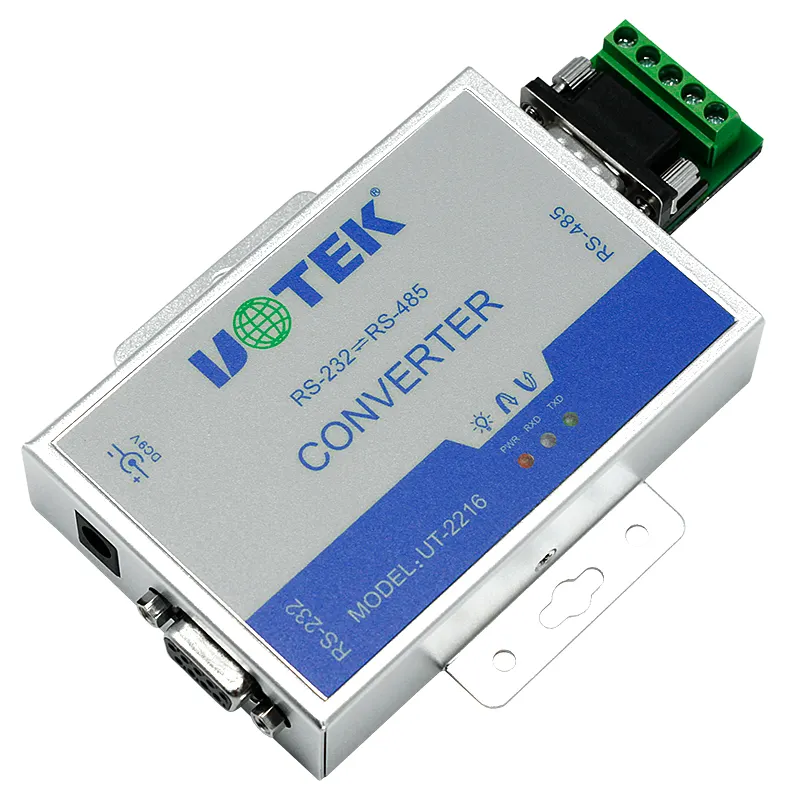 RS232 to RS485 Serial Converter Adapter RS232 to RS485 Converter RS232 to Ethernet Converter UOTEK UT-2216