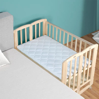 Cuna Multifuncional de Madera Maciza Estilo Europeo SDD TMALLWOOD, Fabricada con Materiales Ecológicos Biodegradables