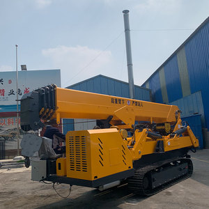 फैक्टरी मूल्य पोर्टेबल मकड़ी क्रेन नई तकनीक 12 टन क्रॉलर मकड़ी क्रेन हाइड्रोलिक बूस्ट लिफ्ट मक्खी टेलीस्कोपिक मकड़ी क्रेन - Product Image 2