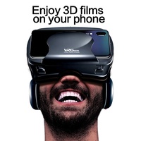 Nueva llegada 5-7 pulgadas VR 3D Realidad Virtual Auriculares VR Gafas Googles para películas y juegos Compatible con iPhone y Android Phon