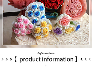 <span class=keywords><strong>Fleurs</strong></span> au crochet Bohe, produit fini pour cadeaux, <span class=keywords><strong>fleurs</strong></span> éternelles faites à la main, décoratives, cadeau <span class=keywords><strong>pas</strong></span> <span class=keywords><strong>cher</strong></span> pour la fête des mères - Product Image 6