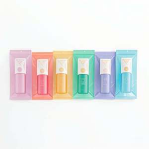 Custom 3-Side Seal Aluminum Foil Pouch Mylar Bag for Cosmetic Samples Mini Facial Cream <b>Sachet</b> Plastic Bags for Packaging - Product Image 6